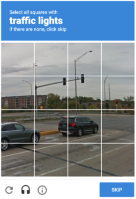 Google Recaptcha is not an anti-fraud solution.