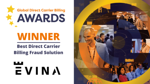 Evina confirmed as Best Direct Carrier Billing Fraud Solution provider for the second year in a row at industry summit